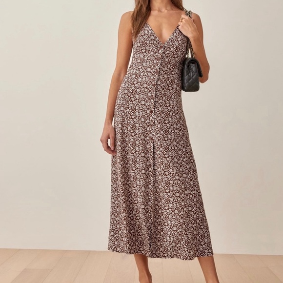 Reformation Dresses & Skirts - Reformation Luke Dress - Chocolatier